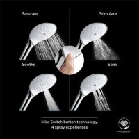 Mira Mode Dual Outlet Shower HP/Combi Ceiling-Fed Digital Mixer Shower