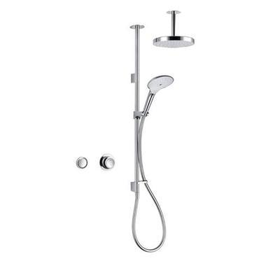 Mira Mode Dual Outlet Shower HP/Combi Ceiling-Fed Digital Mixer Shower