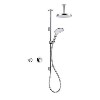 Mira Mode Dual Outlet Pumped Ceiling-Fed Digital Mixer Shower