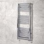 Genoa 1300 x 500 Chrome Towel Rail
