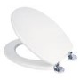 Flexi Fix Kielder White Toilet Seat