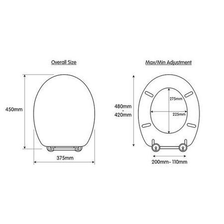Flexi Fix Kielder White Toilet Seat