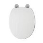 Flexi Fix Hayward White Toilet Seat