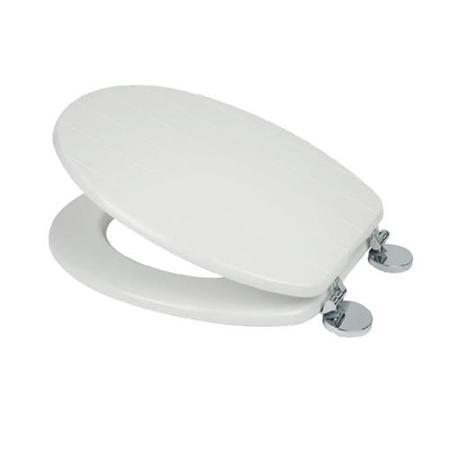 Flexi Fix Hayward White Toilet Seat