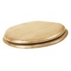 Flexi Fix Davos Blonded Effect Solid Pine Toilet Seat