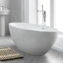 GRADE A2 - Alvor 1500 x 720 Matt Finish Oval Freestanding Bath