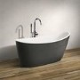 GRADE A2 - Libretto Crocodile Effect Freestanding Bath - L1750 x W800mm