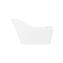GRADE A2 - Newport Freestanding Extended Slipper Bath - L1535 x W715mm