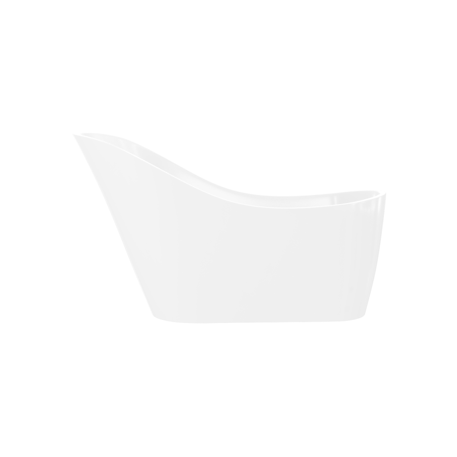 GRADE A2 - Newport Freestanding Extended Slipper Bath - L1535 x W715mm