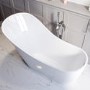 Freestanding Single Ended Slipper Bath 1520 x 715mm - Newport