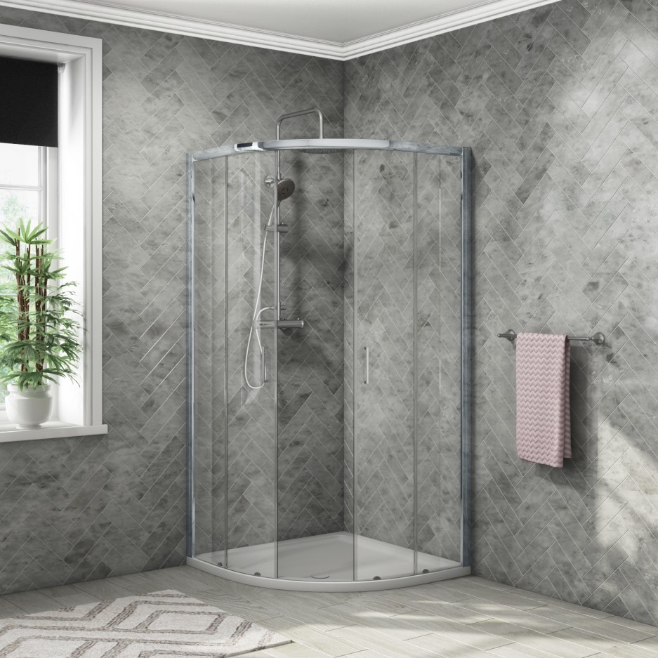 900 Quadrant Sliding Shower Enclosure Vega Better Bathrooms