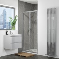 Bi-Fold Shower Door 800 - 4mm Glass - Vega
