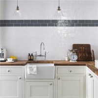 Laura Ashley Artisan White Field Wall Tile