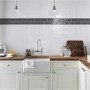 Laura Ashley Artisan White Field Wall Tile