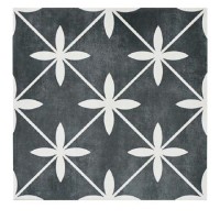 Laura Ashley Wicker Charcoal Floor Tile