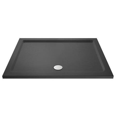 1700 X 900 Grey Slate Effect Shower Tray