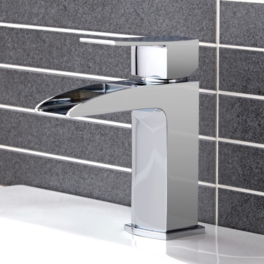 GRADE A1 - Waterfall Basin Mono Tap - Tabor
