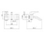 Curve Wall Mounted Bath Shower Mixer