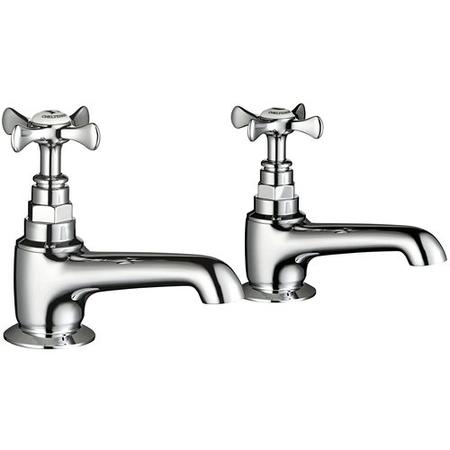 Mira Virtue Basin Pillar Taps