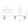Mira Precision Bath Filler Tap