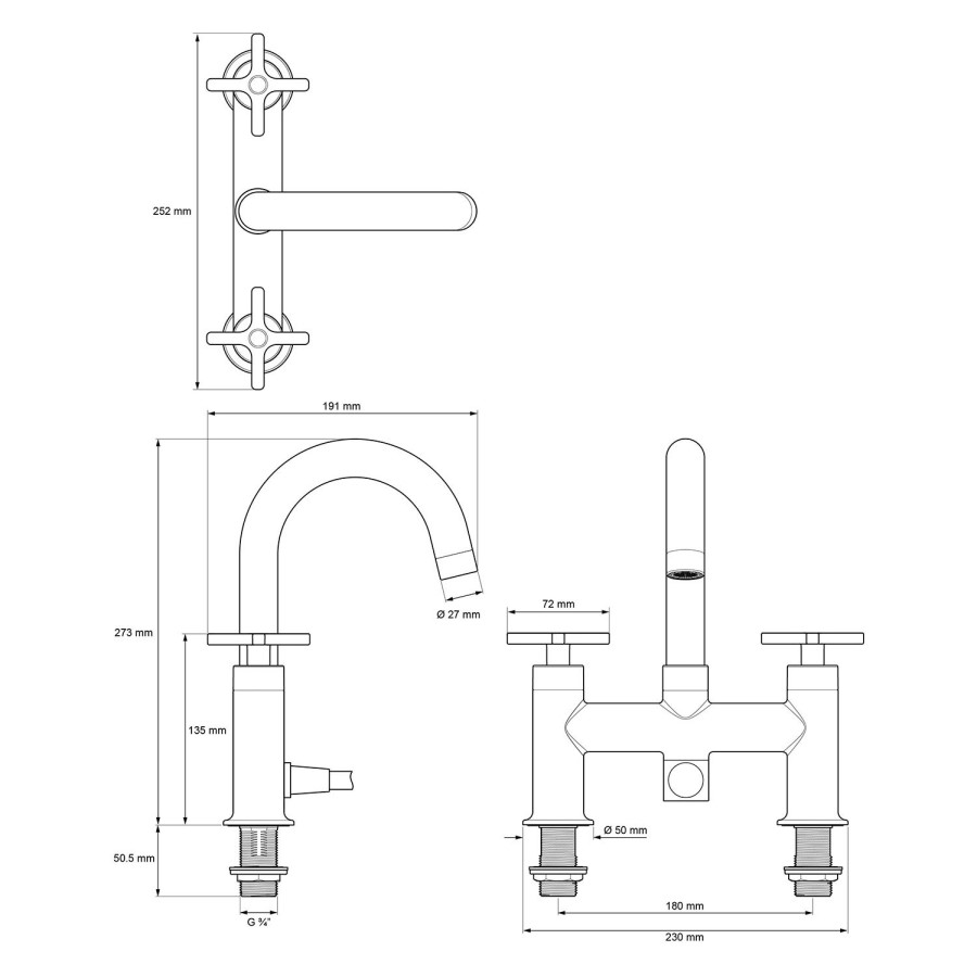 Mira Revive Bath Shower Mixer