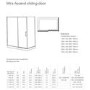 Sliding Shower Door 1200mm - Mira