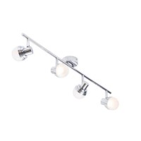 Milan Deco 4 Light LED Bar Chrome Ceiling light