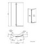 Premier Ella Curved 5mm Bath Screen