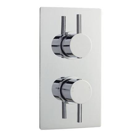Premier Quest Twin Thermostatic Shower Valve With Diverter
