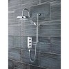 Premier Victorian Triple Thermostatic Shower Valve with a Plate