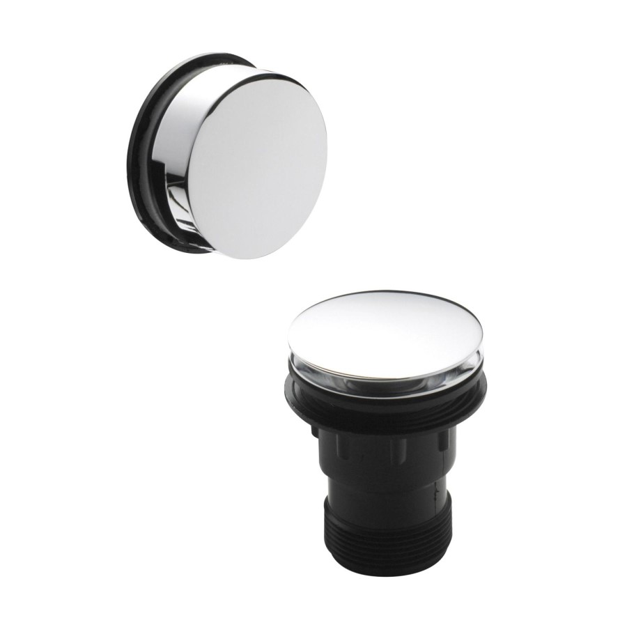 Hudson Reed Push Button Bath Waste and overflow