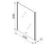 Hudson Reed Reverie 600mm Mirror
