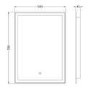 Premier Glow Touch Sensor LED Mirror