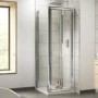 Bi-Fold Shower Door - 1000mm - 4mm Glass - Premier