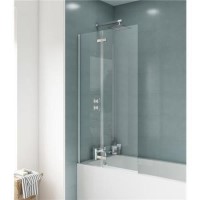 Premier Ella Straight Hinged 5mm Bath Screen