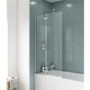 Premier Ella Straight Hinged 5mm Bath Screen
