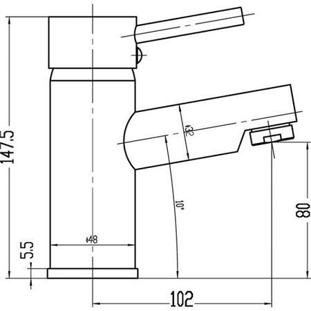 Premier Quest Mono Basin Mixer