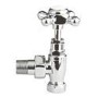 Hudson Reed Angled Radiator Valves Chrome