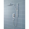 Premier Pioneer Square Twin Thermostatic Shower Valve With Diverter