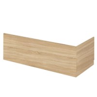 Athena Bath Front Panel 560mm H x 1800mm W - Natural Oak