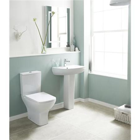 Premier Ava Rimless Close Coupled Toilet & Seat