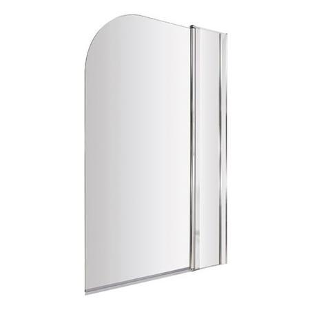 Hudson Reed Straight Bath Screen With Fixed Panel
