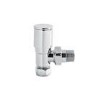 Hudson Reed Angled Radiator Valves Chrome