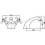 Premier Viscount Chrome Mono Basin Mixer