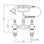 Premier Bloomsbury Chrome Bath Shower Mixer
