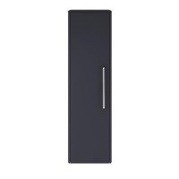 350mm Wall Hung Tall Boy Storage Unit Indigo Blue - Solar