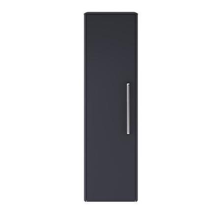 350mm Wall Hung Tall Boy Storage Unit Indigo Blue - Solar