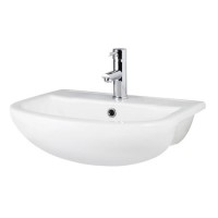 Harmony 500mm Semi Recessed Basin
