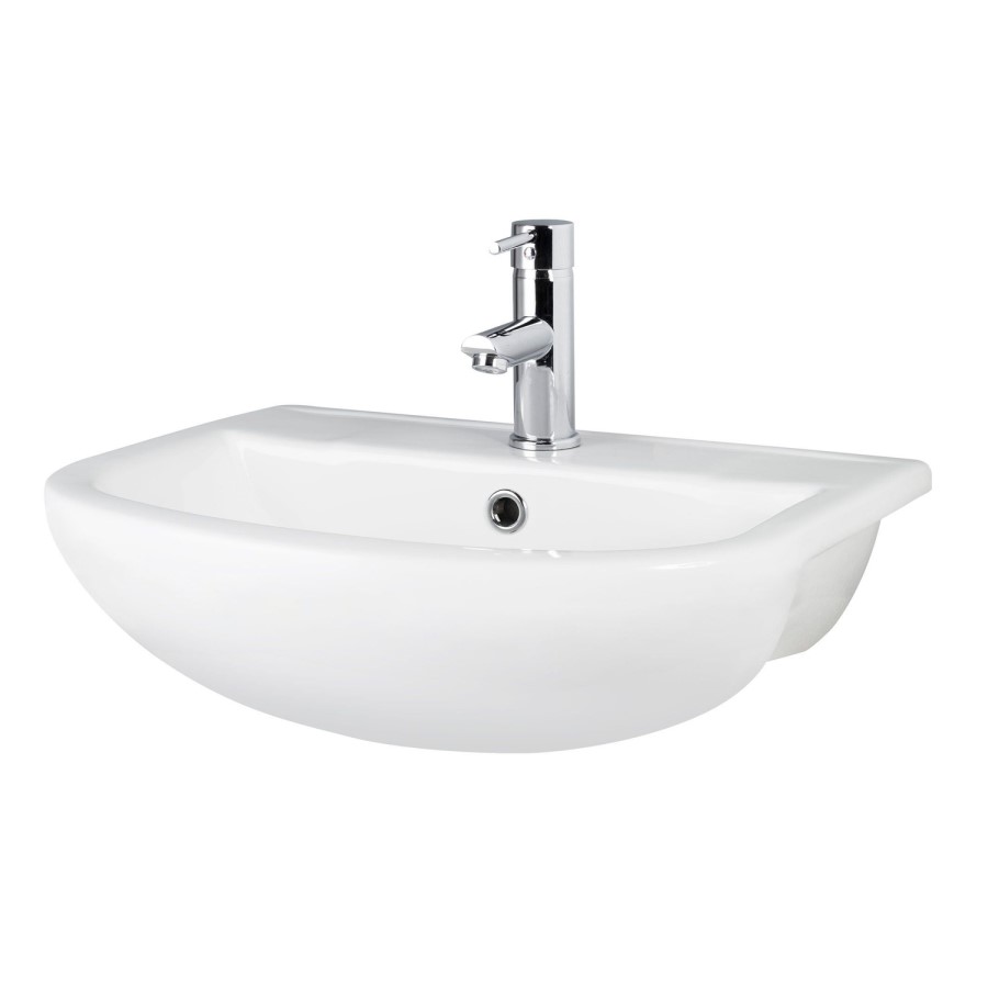 Harmony 500mm Semi Recessed Basin
