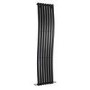 Hudson Reed Revive Wave Designer Radiator High Gloss Black 1785x413